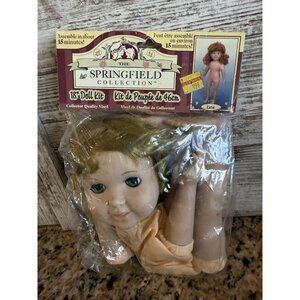Springfield Collection 18" Doll Kit  Vintage  New  Sealed Eyes Open And Close